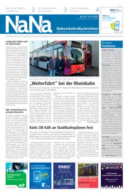 Nahverkehrs Nachrichten - Seite 1