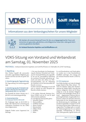 Schiff & Hafen Magazin - Seite 1