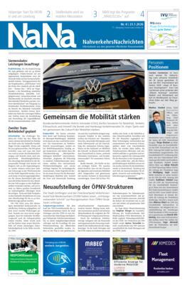Nahverkehrs Nachrichten - Seite 1