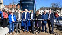 Erster Abschnitt der Tram-Westtangente in München eröffnet