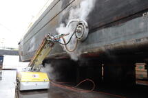 Seaspan deploys remote-controlled cleaning system at Canadian shipyards