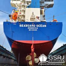 <i>Seaboard Ocean</i> completes maintenance at GSRJ yard