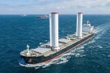 Flettner rotor upgrade to improve wind-assisted propulsion efficiency
