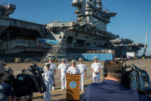 <i>USS Dwight D. Eisenhower</i> returns to service after carrier overhaul