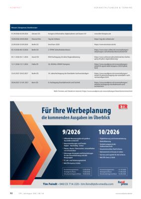 ETR Eisenbahntechnische Rundschau - Seite 92